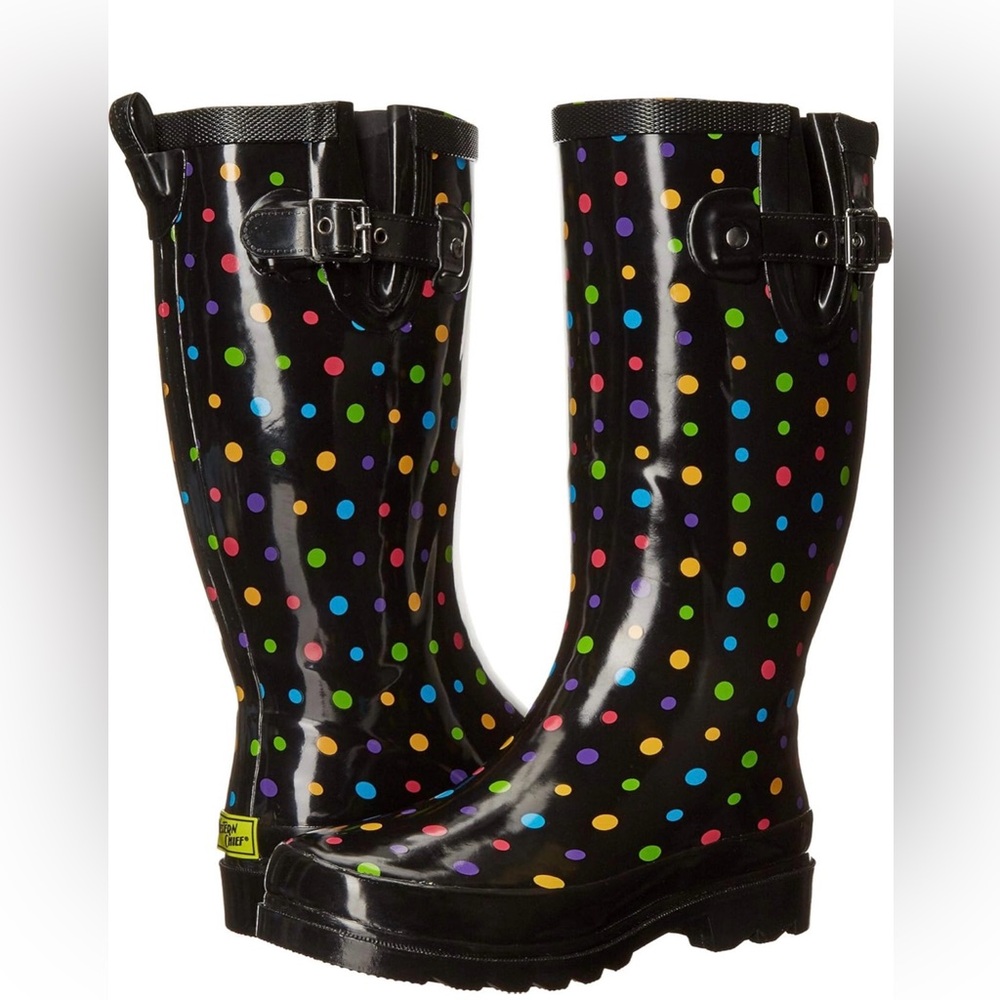 Western Chief rainbow rain boots